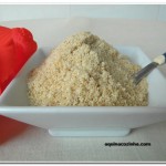 Fufu - farofa doce de gergelim Fufu - farofa doce de gergelim