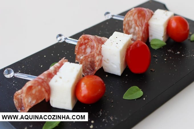 Petisco de Salame