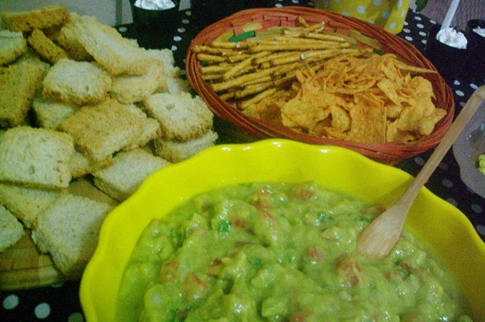 Receita de guacamole