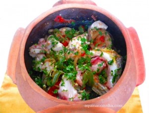 Receita de Moqueca de Peixe Dourado