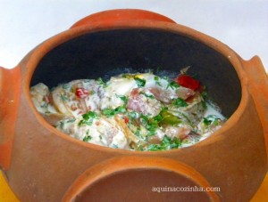 Receita de Moqueca de Peixe Dourado