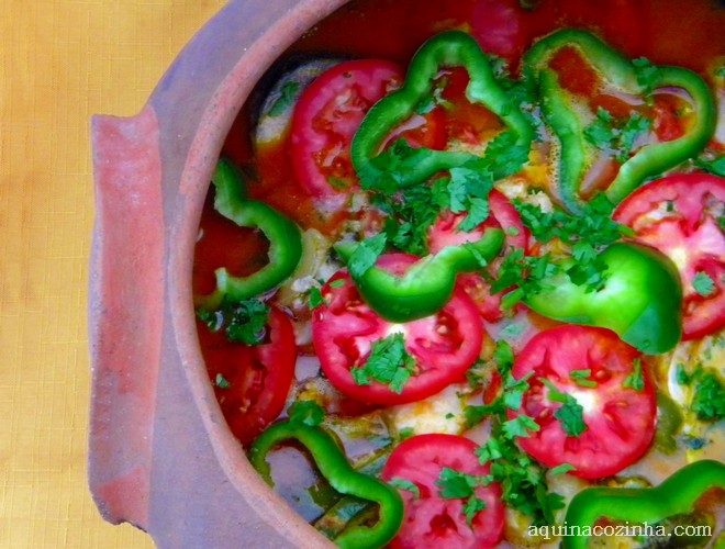 Receita de Moqueca de Peixe Dourado