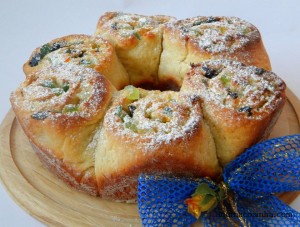 Rosca de Frutas