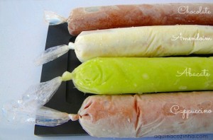 Receita de geladinho, sacolé, chup chup, gelinho ou flau