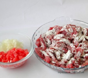 strogonoff de carne