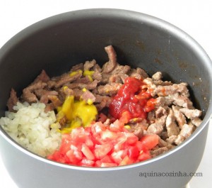 strogonoff de carne