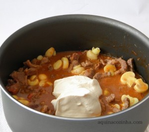 strogonoff de carne
