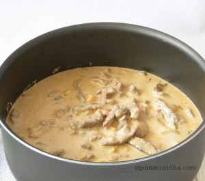 strogonoff de carne