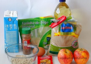 Paozinho+integral+recheado+com+maca+e+canela