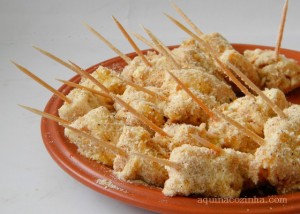 Espetinho+frango