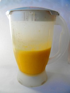 Bebida quente de milho