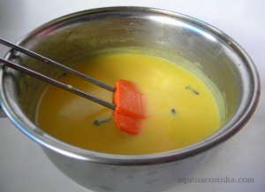 Bebida quente de milho