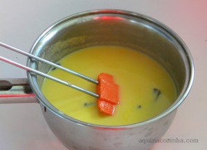 bebida quente de milho