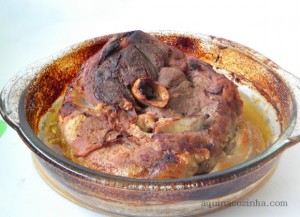 carne de porco assada