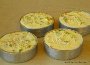 Quiche de alho poró