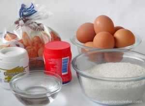 Receita Básica de Pão de Ló