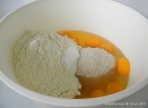 Receita Básica de Pão de Ló