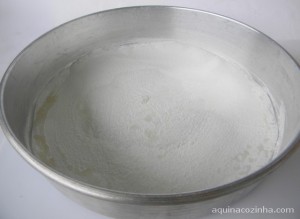 Receita Básica de Pão de Ló