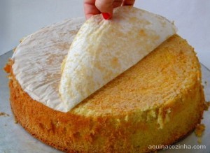 Receita Básica de Pão de Ló
