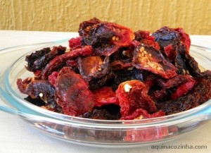 Antepasto de tomate desidratado