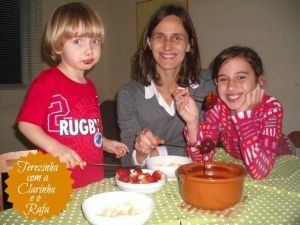Fondue de chocolate
