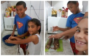 Salame de chocolate