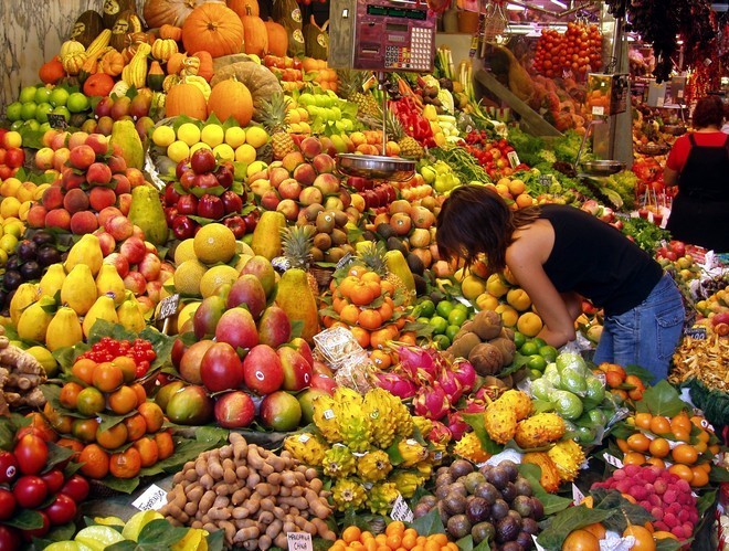 frutas da estação