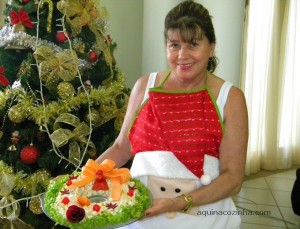 receita de salada natalina
