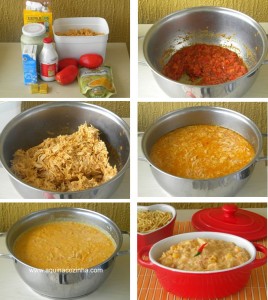receita de creme de galinha