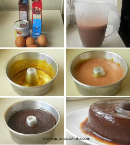Pudim de Chocolate
