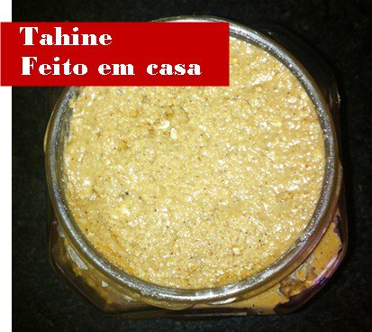 Receita de Tahine para fazer em casa