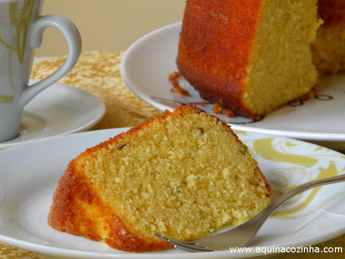 Bolo de Fubá - Casa de Bolos