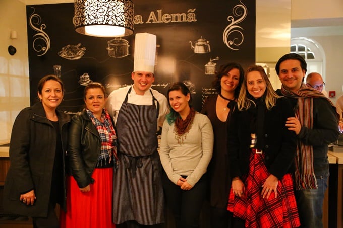 Jantar alemão do chef Heiko Grabolle