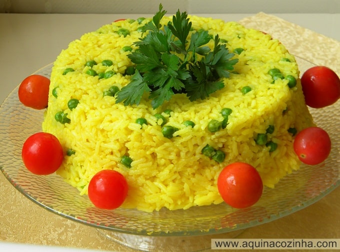 Arroz de açafrão