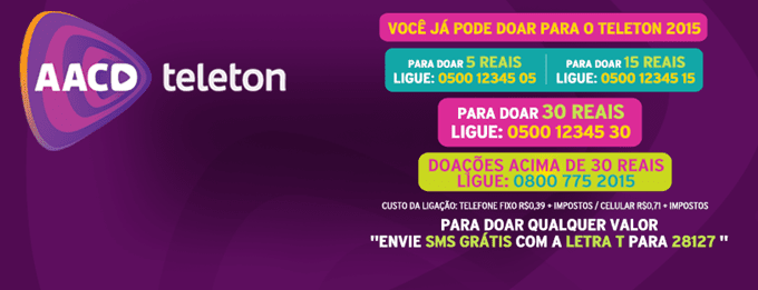 Estarei no Teleton