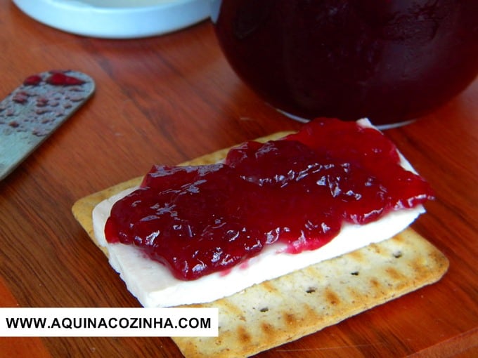 Geleia de uva natural - Fácil, Receita