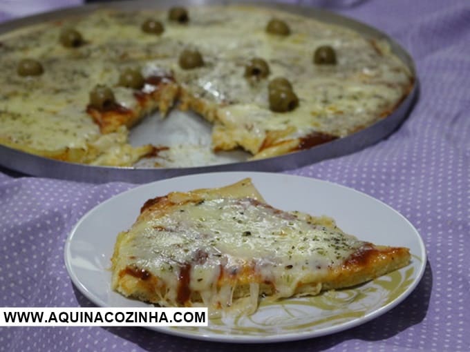 Pizza de Liquidificador