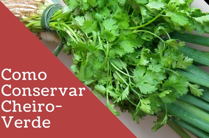 Conservar cheiro verde