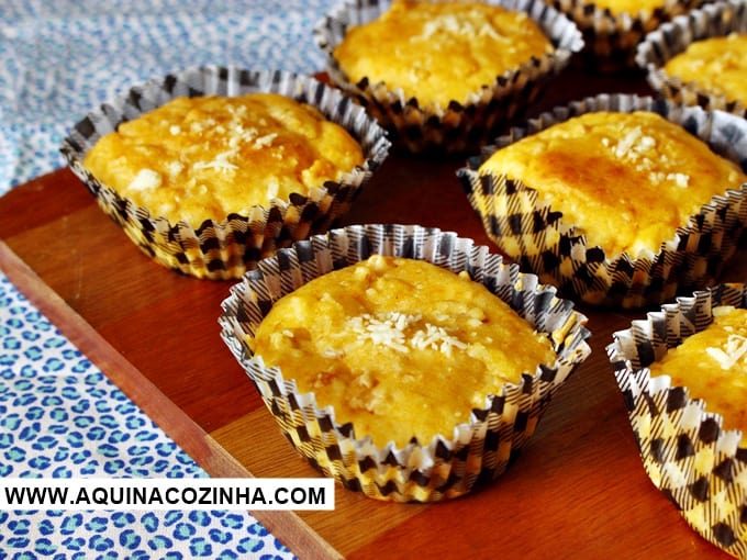 Muffin Salgado de frango