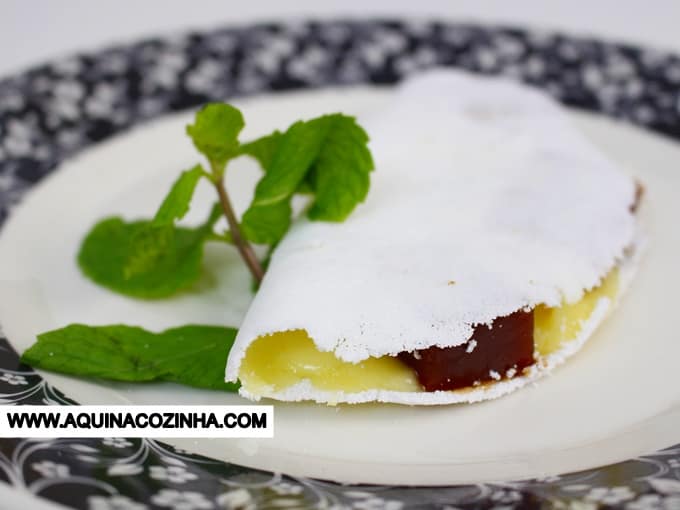 tapioca de queijo e goiabada