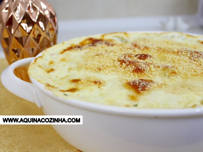 Bacalhau gratinado