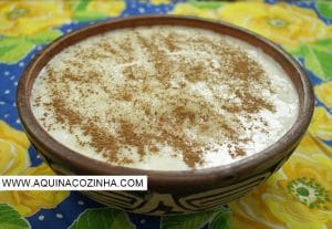 cumbuca de arroz doce