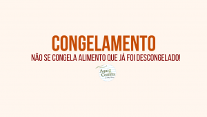 congelamento de alimentos